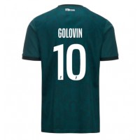 AS Monaco Aleksandr Golovin #10 Replica Away Shirt 2024-25 Short Sleeve